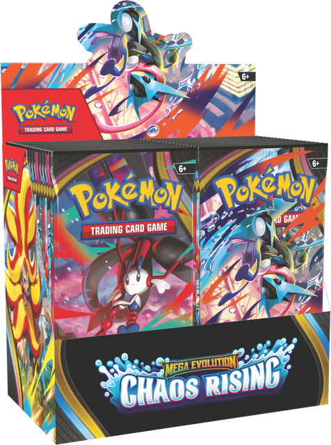 Pokémon - ME04 - Mega Evolution - Chaos Rising - Booster Box
