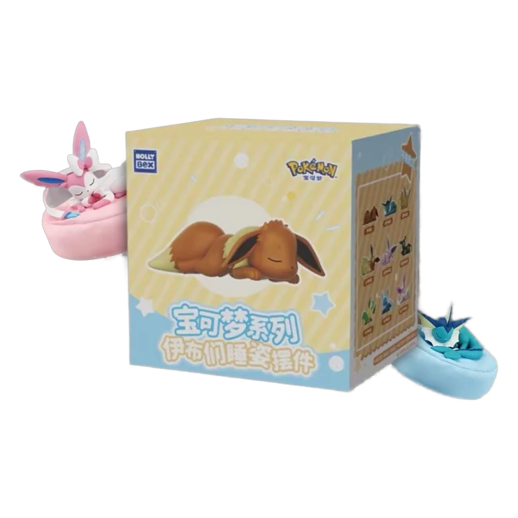 Pokémon - Holly Box - Sleeping Eeveelutions - Figure - BlindBox