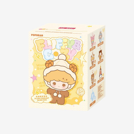 Pop Mart - Mix IP - Pop Bean Fluffy & Cozy Series - Plush Pendant - BlindBox