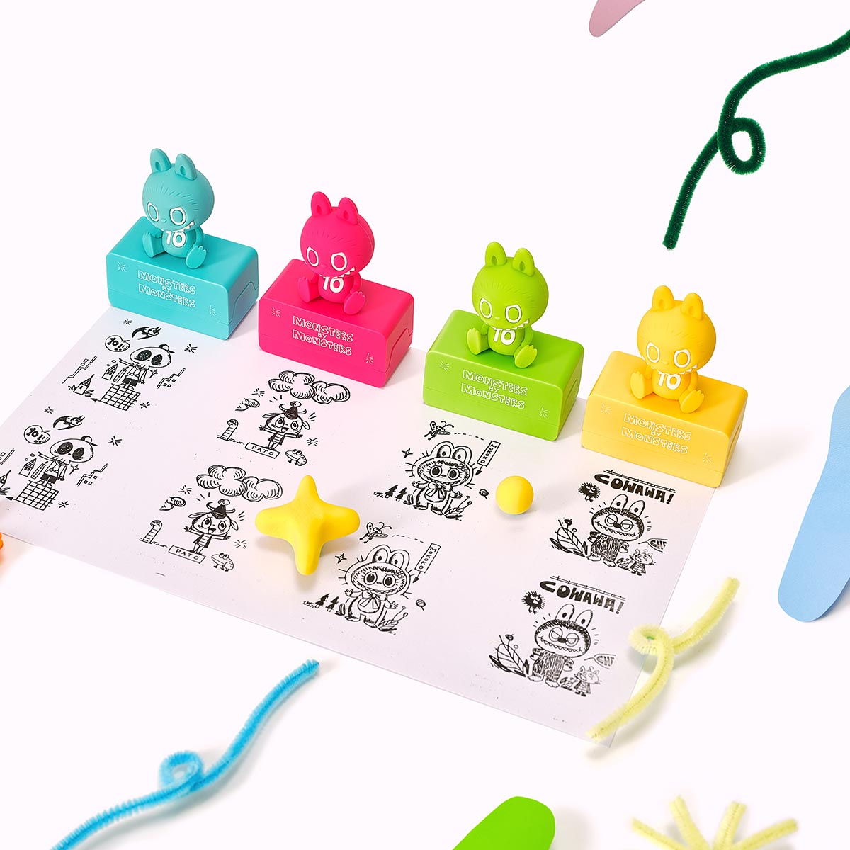 Pop Mart - The Monsters - 10th Anniversary Series Fridge Magnet