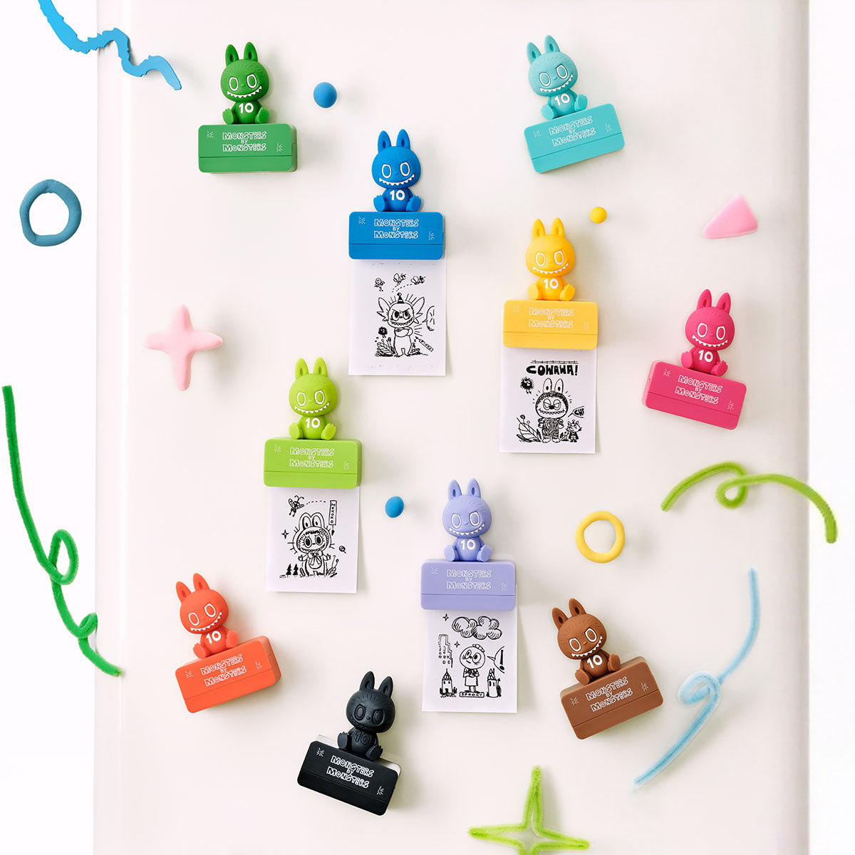 Pop Mart - The Monsters - 10th Anniversary Series Fridge Magnet