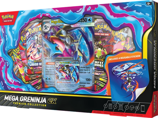 Pokémon - Mega Greninja ex - Premium Collection