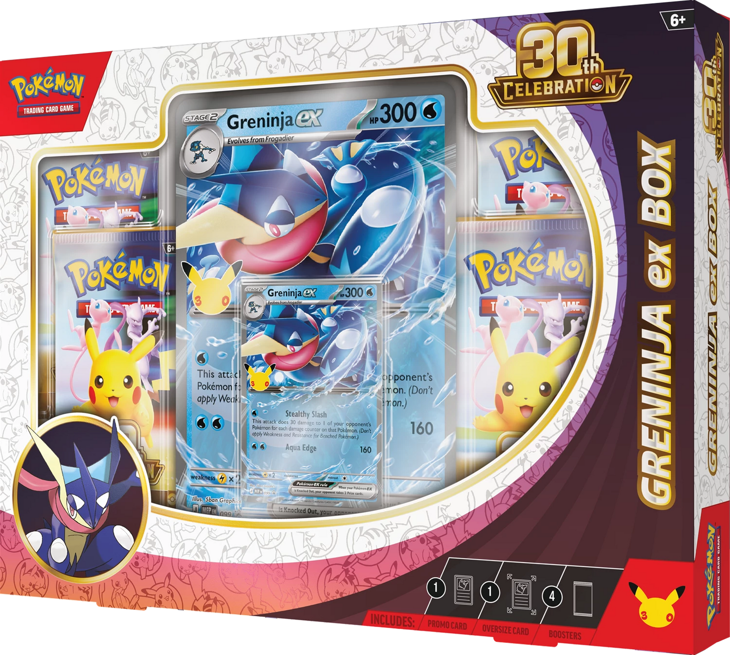 Pokémon - 30th - 30th Celebration - Sylveon & Greninja - Pokémon ex Collection