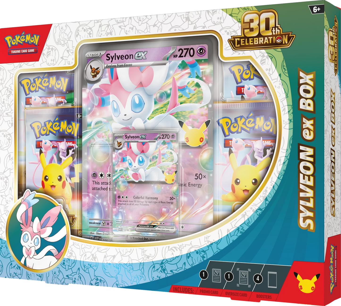 Pokémon - 30th - 30th Celebration - Sylveon & Greninja - Pokémon ex Collection