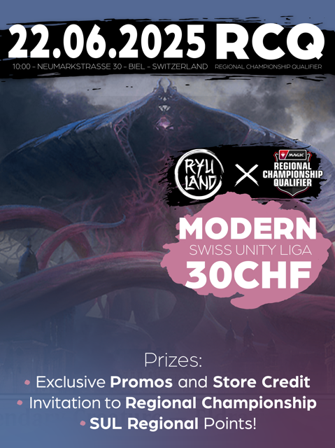 [Event - 06.07.2025, 10:00] Magic: The Gathering - RCQ - Modern