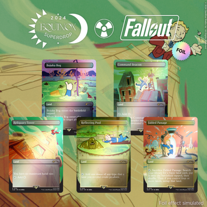 Secret Lair - Equinox Superdrop - Secret Lair x Fallout®: Points of Interest