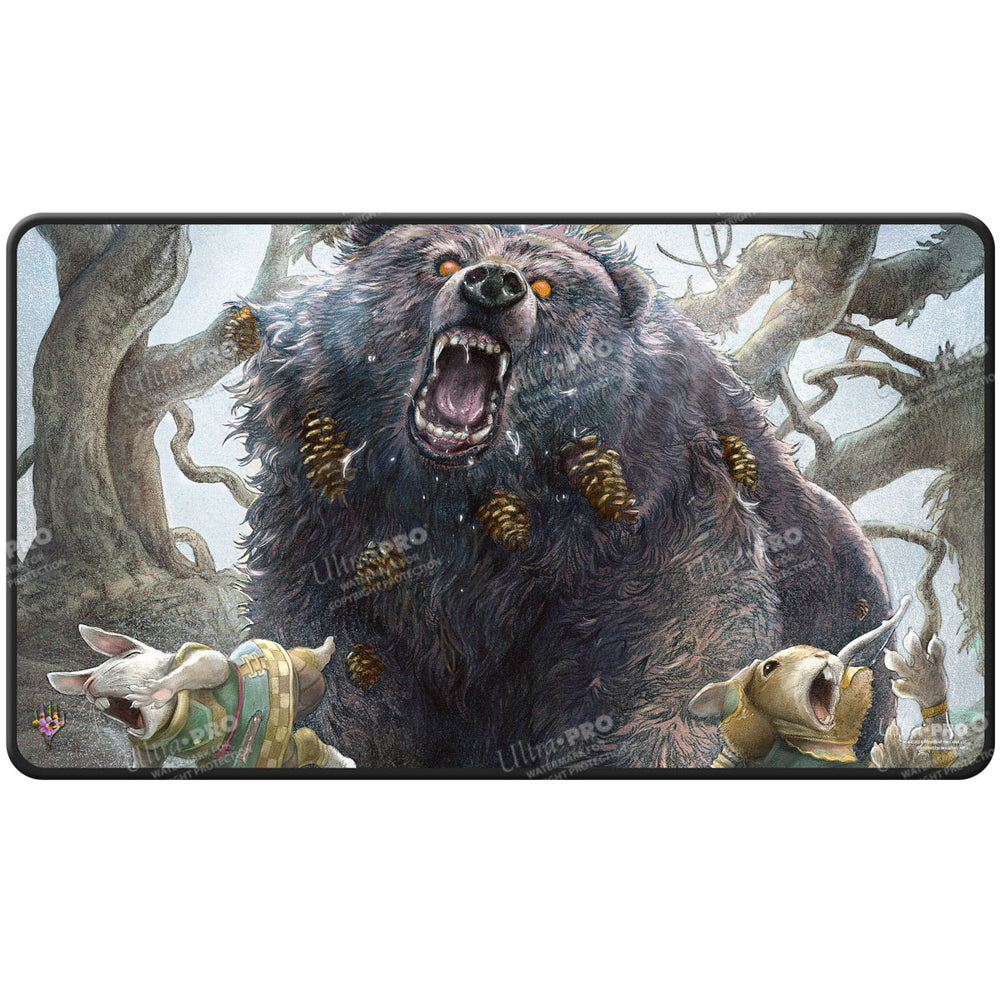 Ultra Pro - Bloomburrow - Black Stiched Playmat - Lumra, Bellow of the Woods