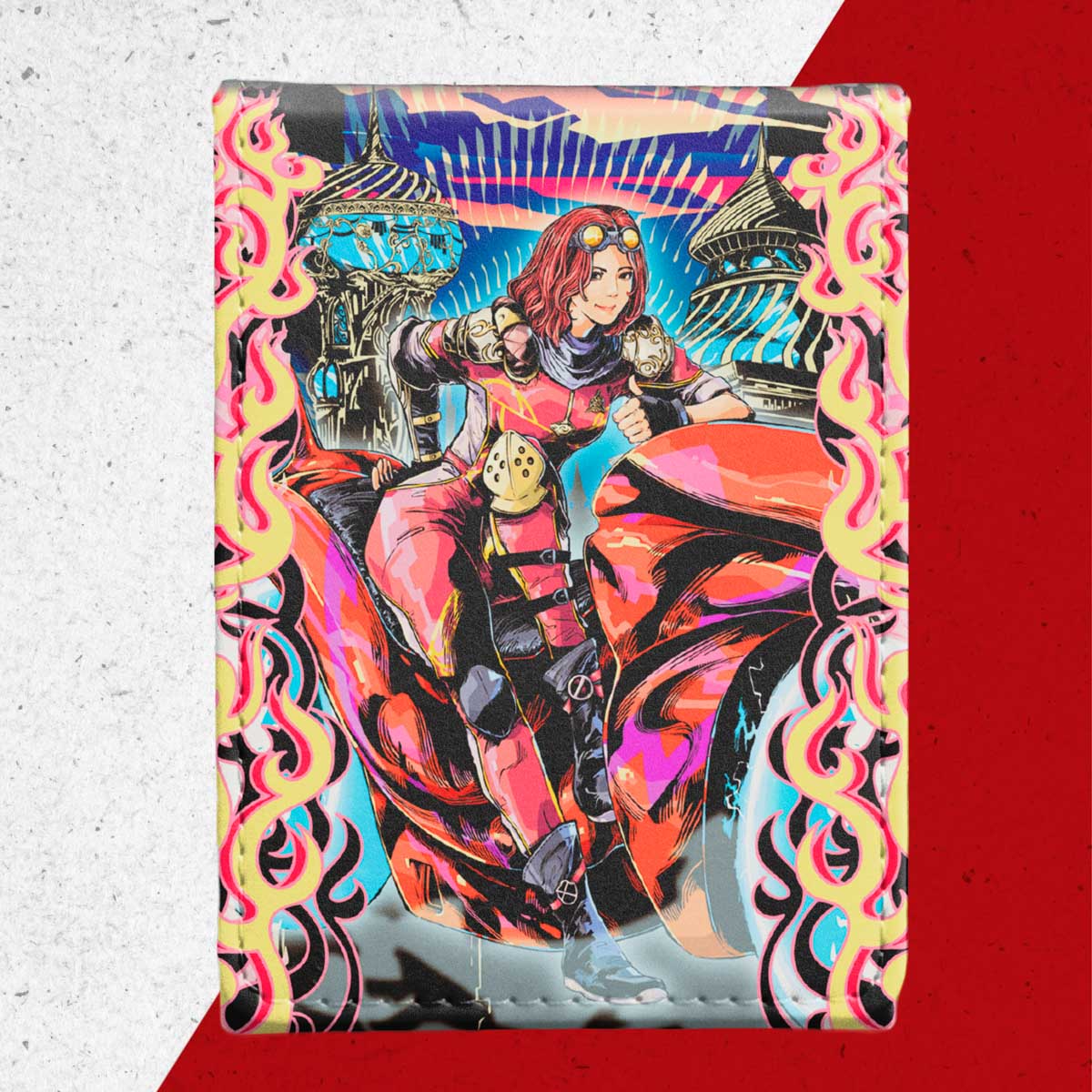 Ultra Pro - Aetherdrift - Alcove Flip Deck Box - Chandra, Spark Hunter