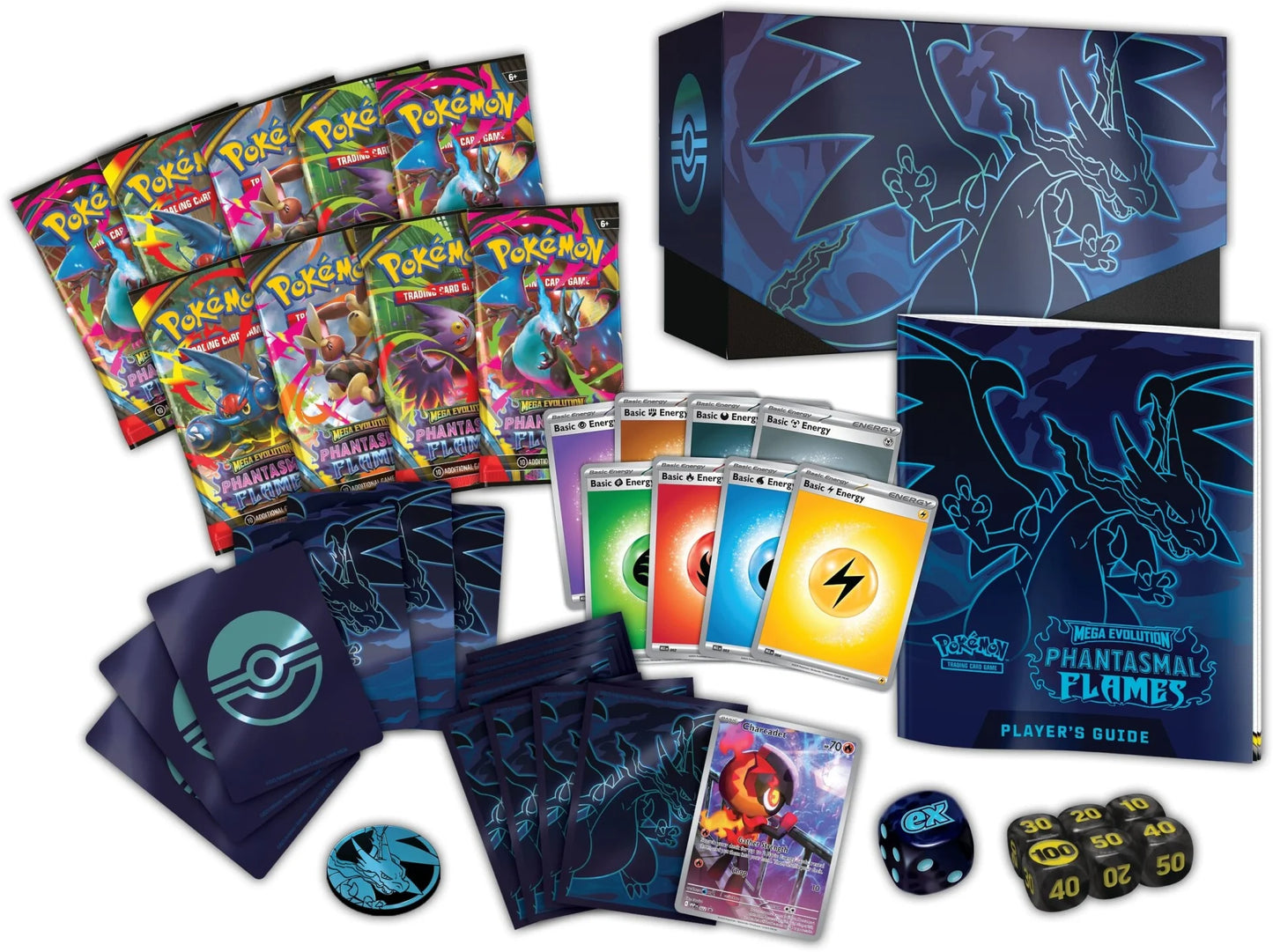 Pokémon - ME02 - Mega Evolution - Phantasmal Flames - Elite Trainer Box