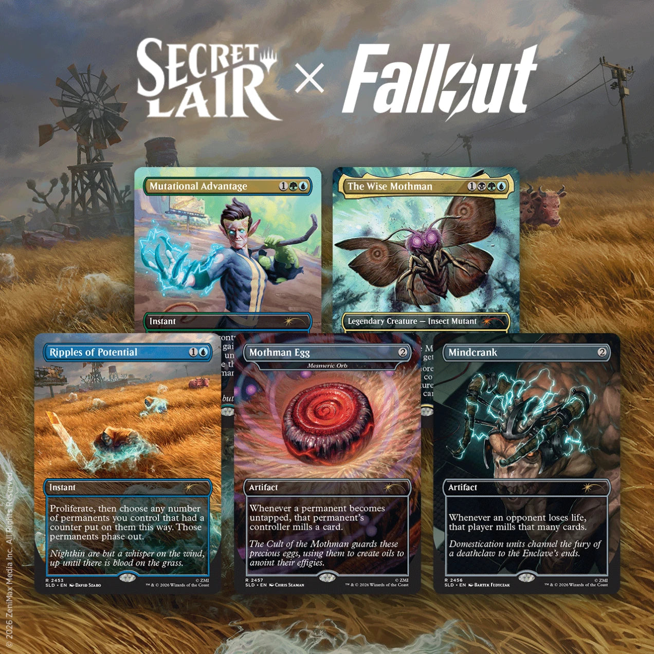 Secret Lair - Fallout - Rad Superdrop - Rad