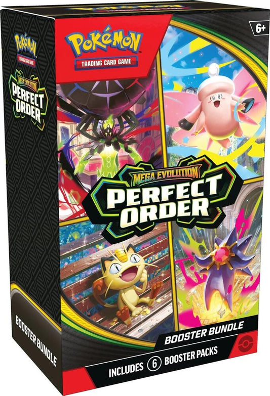 Pokémon - ME03 - Mega Evolution - Perfect Order - Booster Bundle