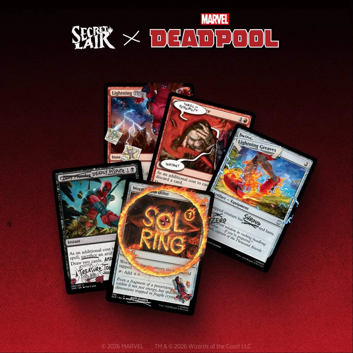 Secret Lair - Marvel's Deadpool - I Fixed It (You’re Welcome)