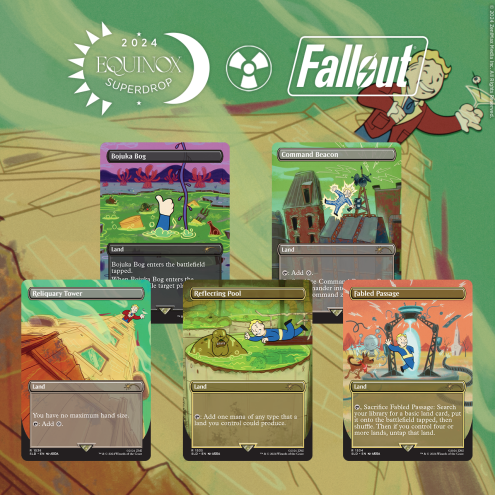 Secret Lair - Equinox Superdrop - Secret Lair x Fallout®: Points of Interest