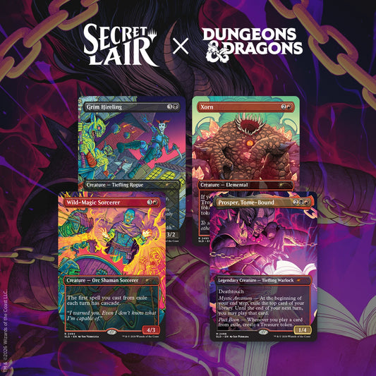 Secret Lair - Dungeons & Dragons - Roll for Initiative Superdrop - Shadows Over Baldur's Gate