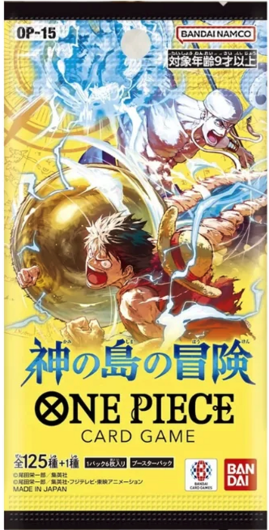 [Box Break] One Piece - OP15 - Adventure on KAMI’s Island - Booster [JP]