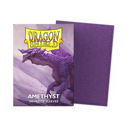 Dragon Shield - Matte Sleeves - Amethyst - Standard Size [100]