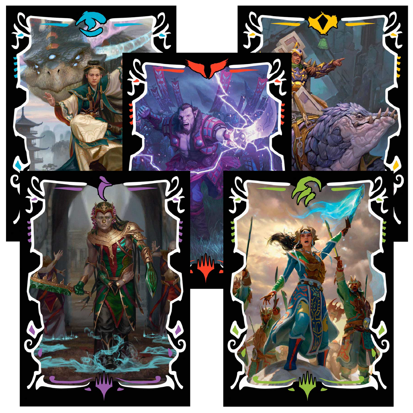 tarkir dragonstorm card sleeves Ultra Pro - Tarkir: Dragonstorm - Deck Protector