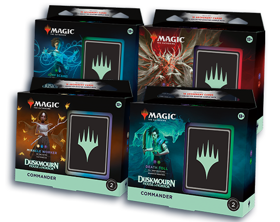 Magic: The Gathering - Duskmourn: House of Horror - Commander Deck Bun ...