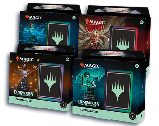 Magic: The Gathering - Duskmourn: House of Horror - Commander Deck Bundle [EN]