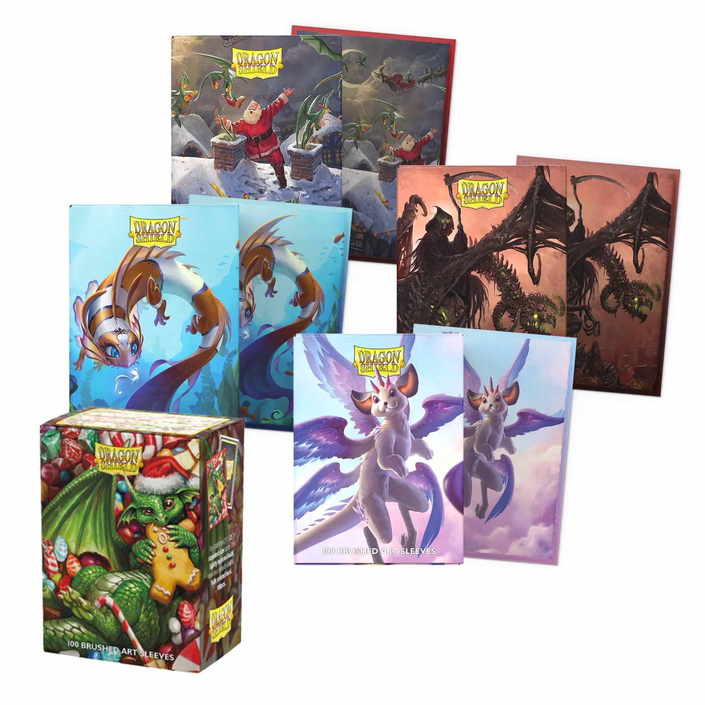 Dragon Shield - Brushed Art Sleeves - Standard Size [100]