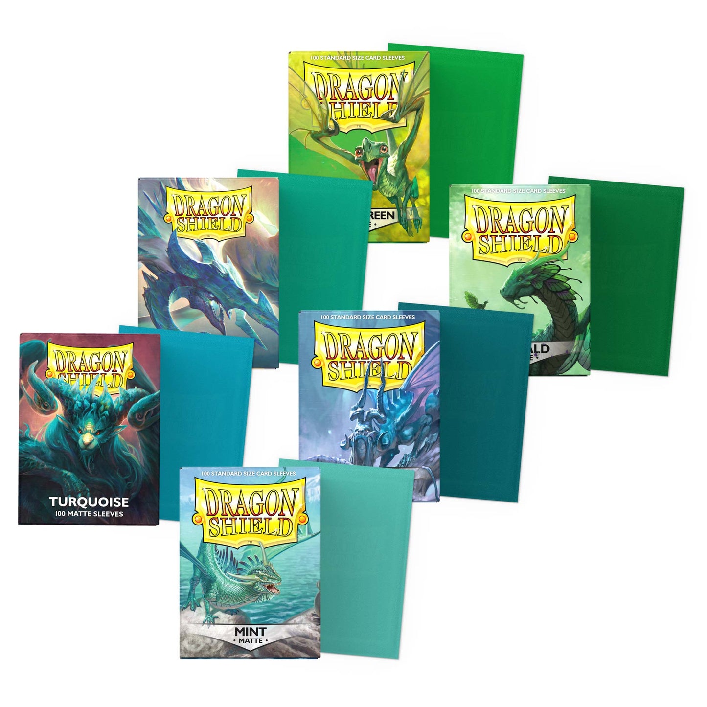 Dragon Shield - Matte Sleeves - Standard Size [100]