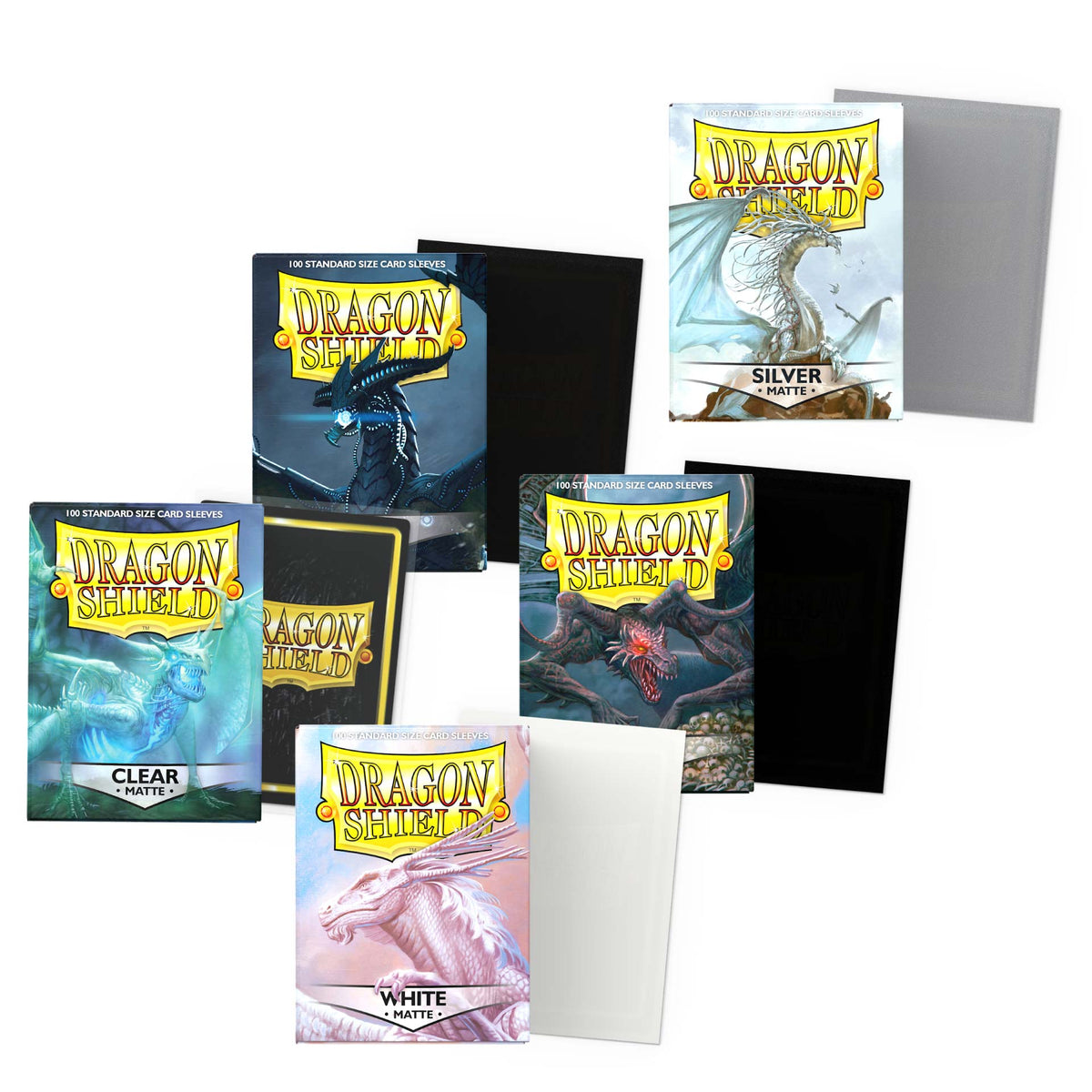 Dragon Shield - Matte Sleeves - Standard Size [100]