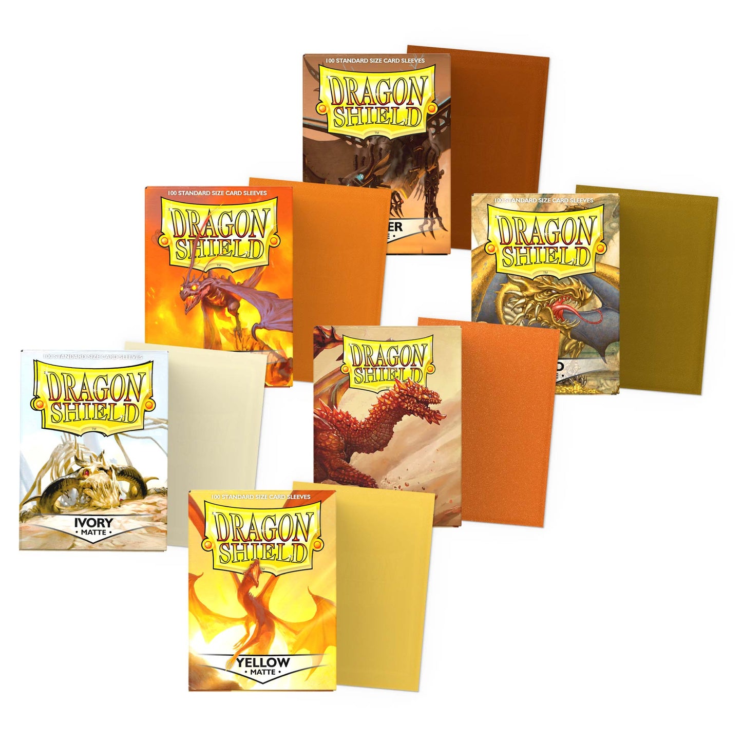 Dragon Shield - Matte Sleeves - Standard Size [100]