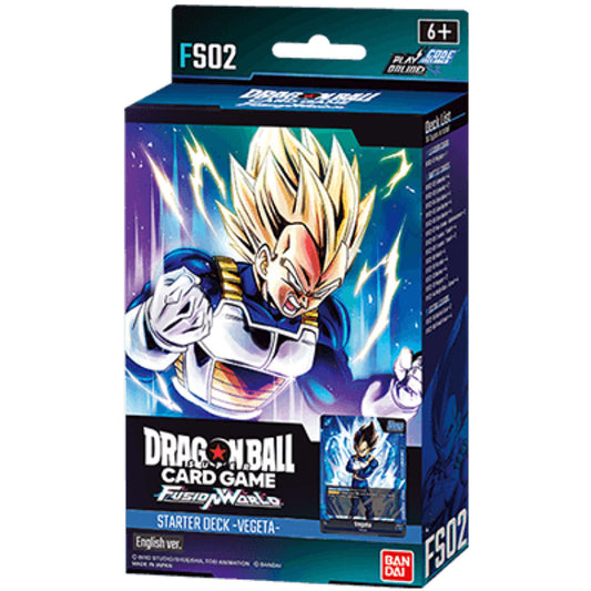 Dragon Ball Super Card Game Fusion World - FS02 - Vegeta [EN]