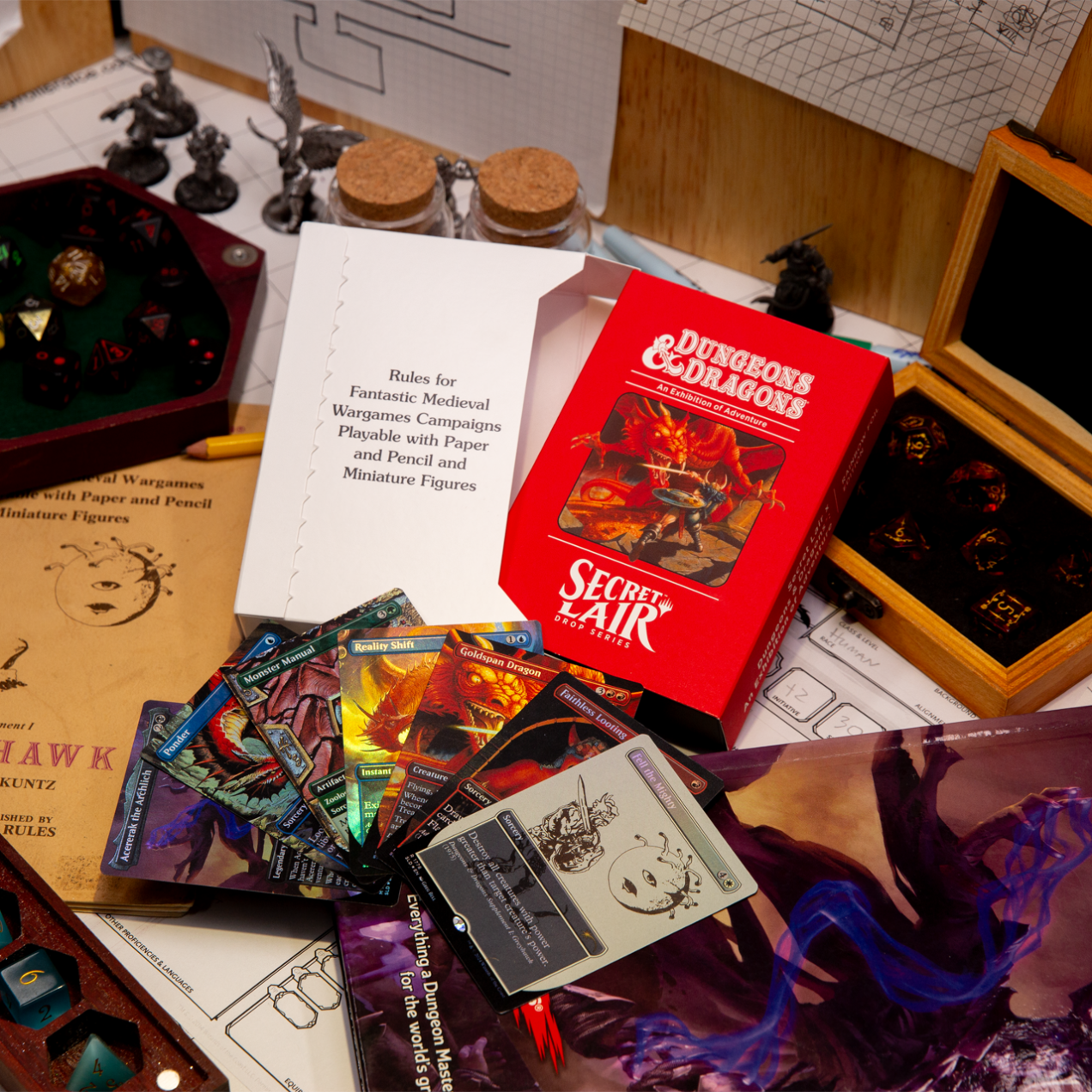 Secret Lair - Dungeons & Dragons 50th Anniversary Superdrop - An Exhibition of Adventure