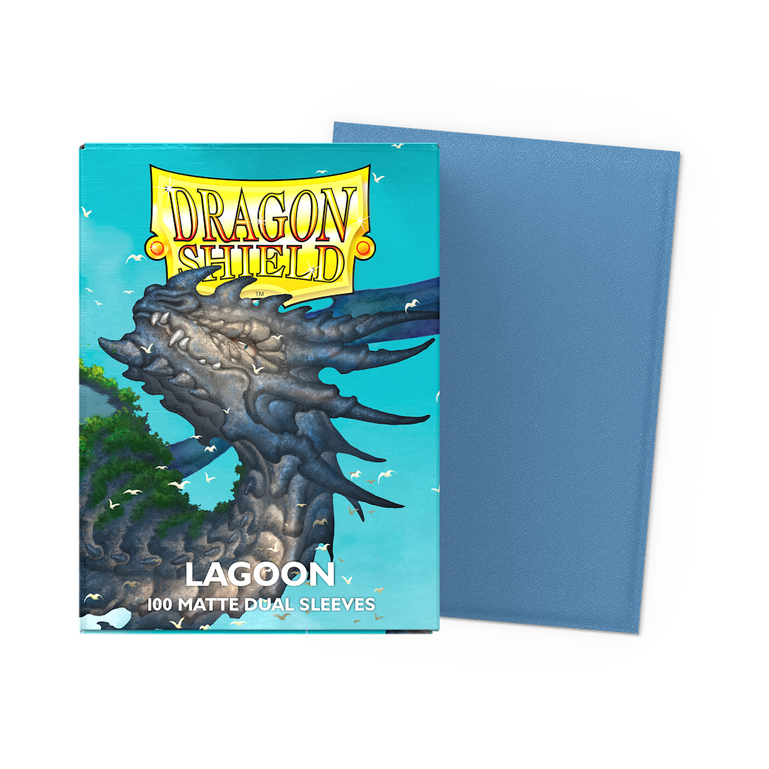 Dragon Shield Matte Dual Sleeves - Lagoon - Standard Size (100)