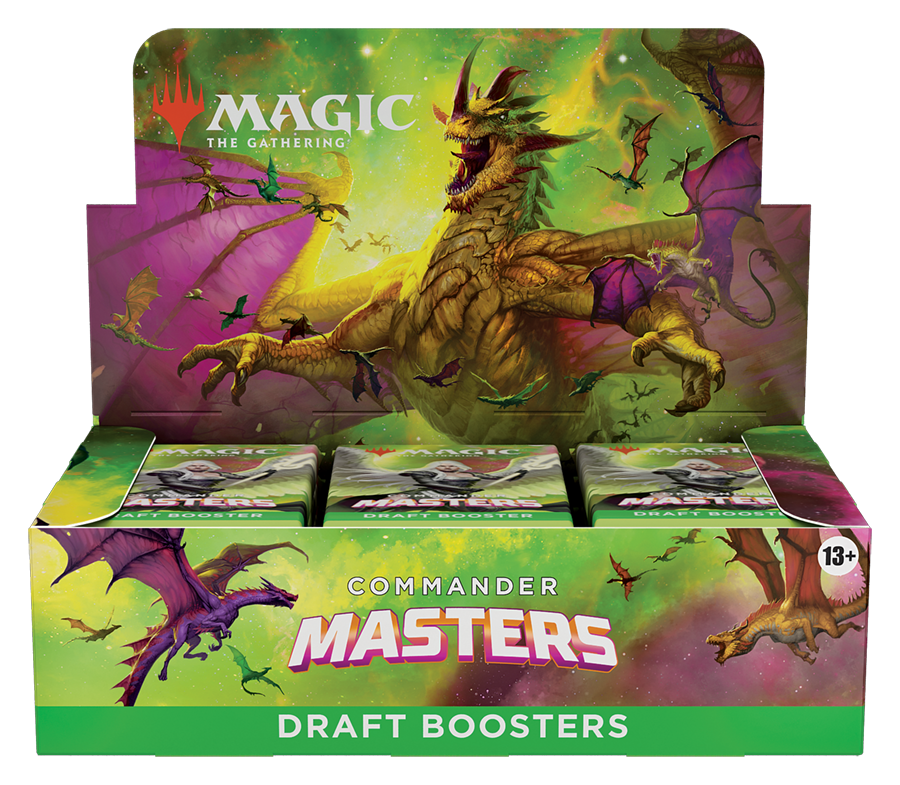 Mtg Ryu Commander Card Magic: The Gathering - Commander Masters - Draft Booster Box [EN ...
