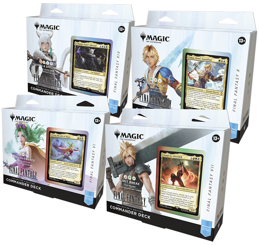Mtg Ryu Commander Card Magic: The Gathering - Final Fantasy - Collector Commander Deck ...
