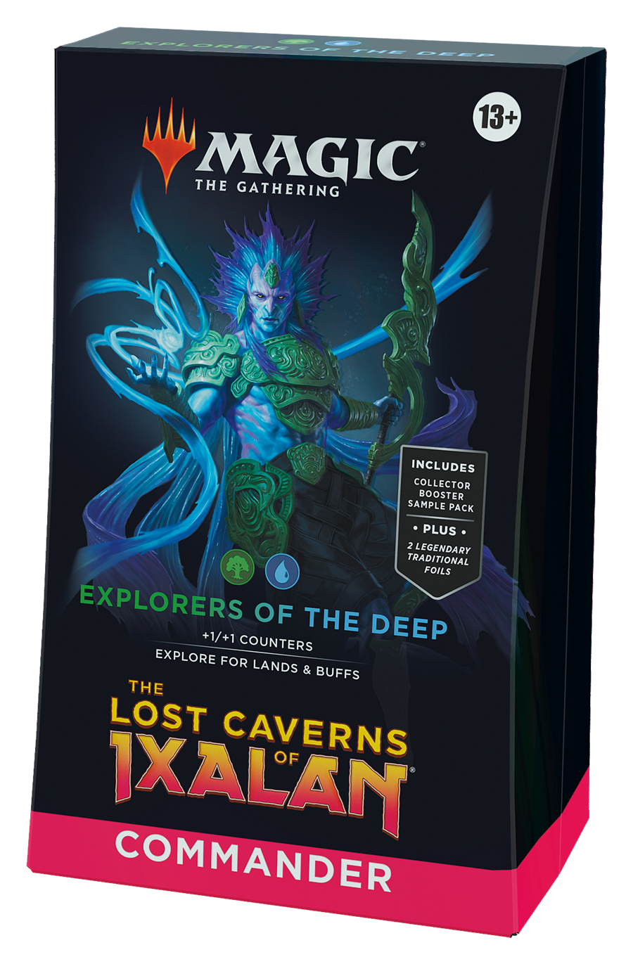 Mtg Ryu Commander Card Magic: The Gathering - The Lost Caverns of Ixalan - Commander Deck ...