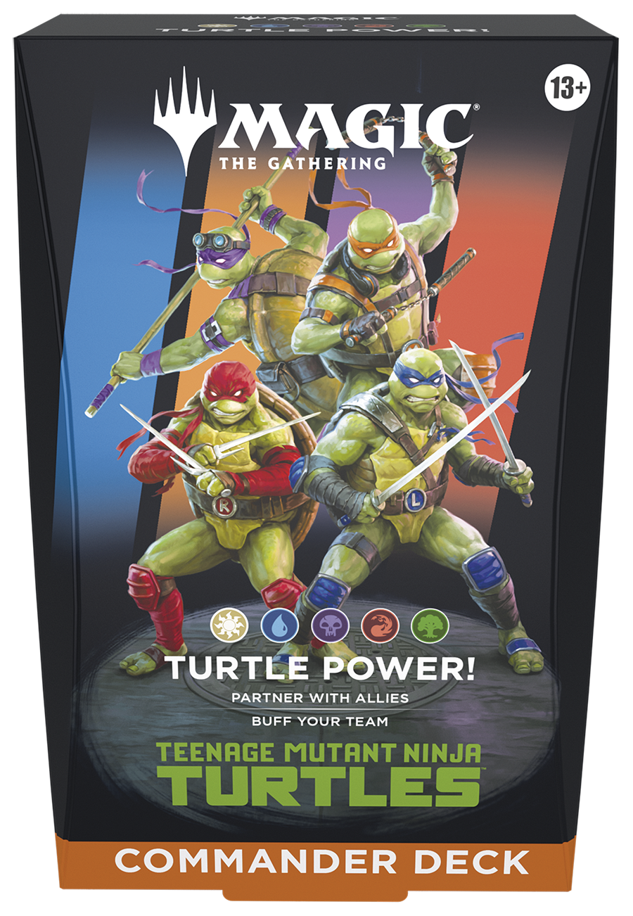 Mtg Ryu Commander Card Magic: The Gathering - TMT - Teenage Mutant Ninja Turtles - Commander ...