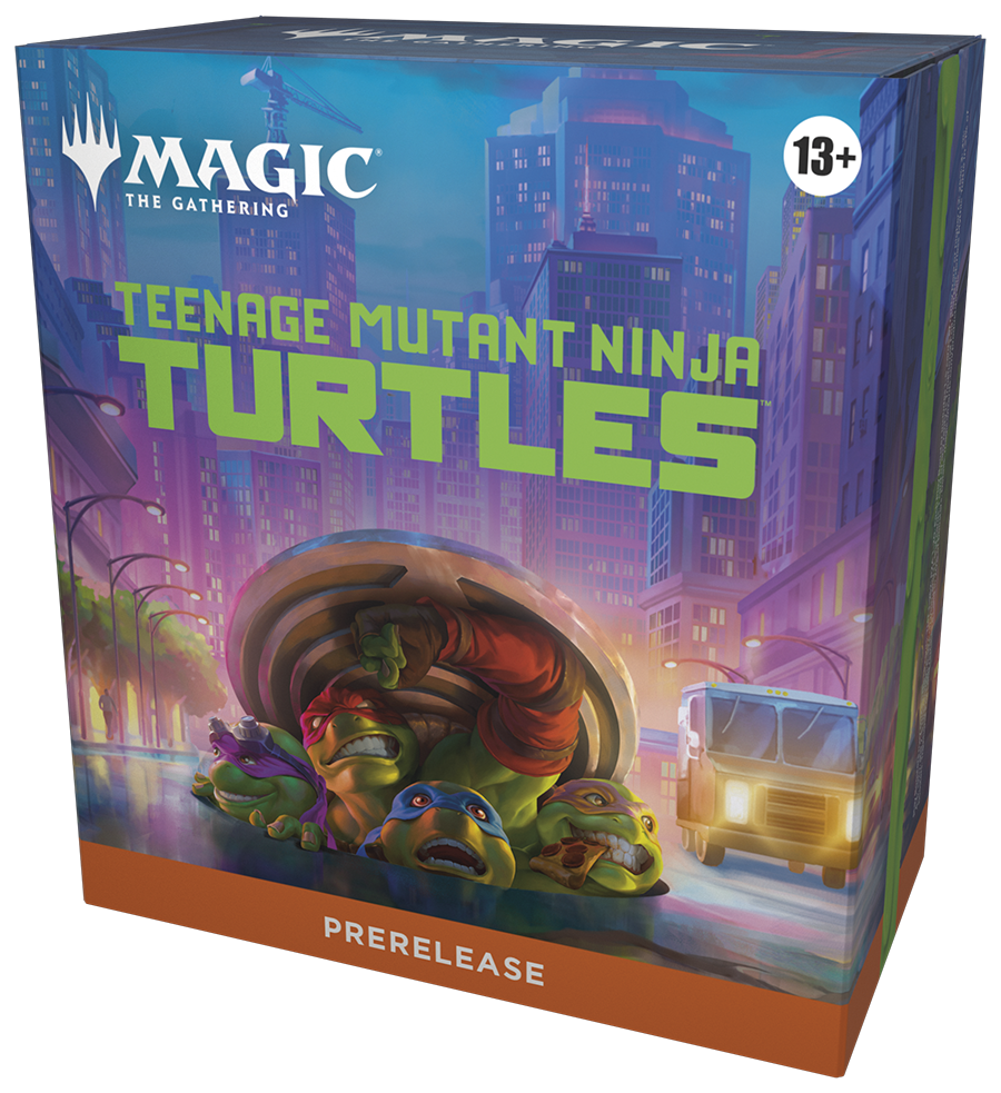 Magic: The Gathering - TMT - Teenage Mutant Ninja Turtles - Pre-Release Kit + 2 Boosters