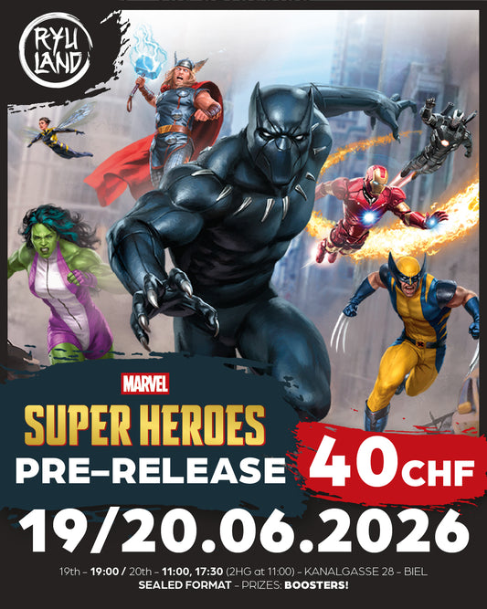 [Event] Magic: The Gathering - MSH - Marvel Superheroes - Pre-Release