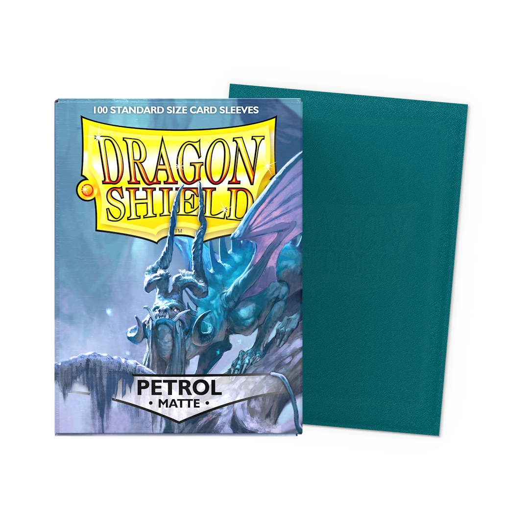 Dragon Shield Matte Sleeves - Petrol - Standard Size (100)