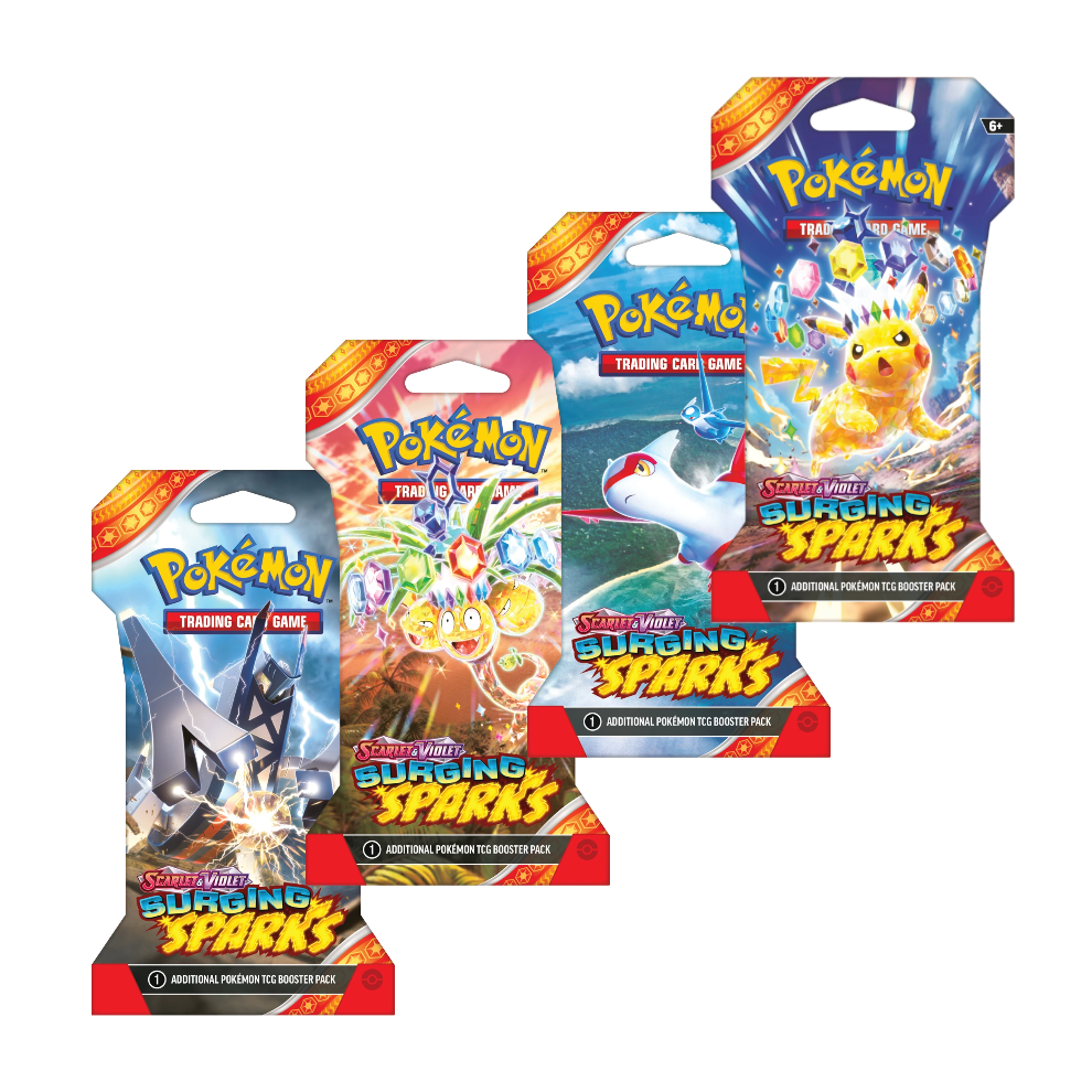 Pokémon - Surging Sparks - SV8 - Sleeved Booster [EN]