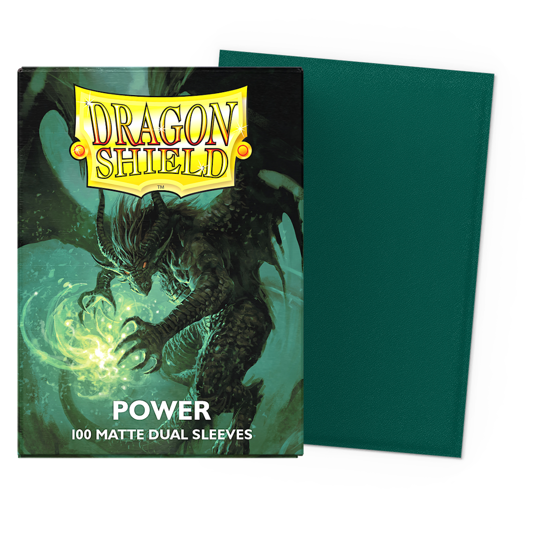 Dragon Shield Matte Dual Sleeves - Power - Standard Size (100)