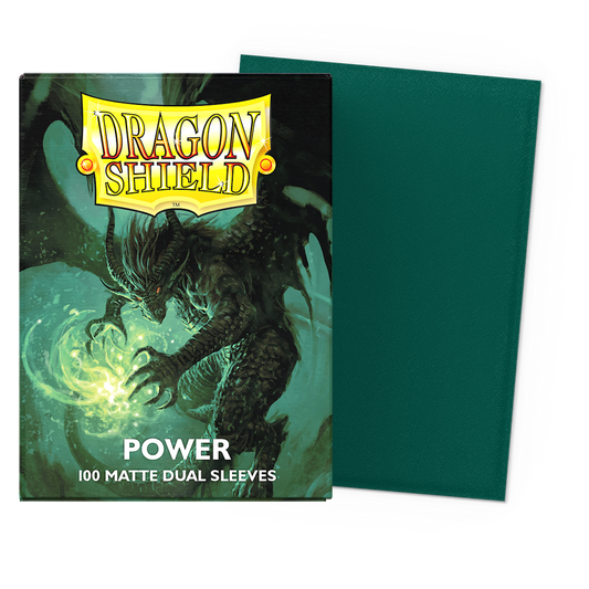 Dragon Shield Matte Dual Sleeves - Power - Standard Size (100)