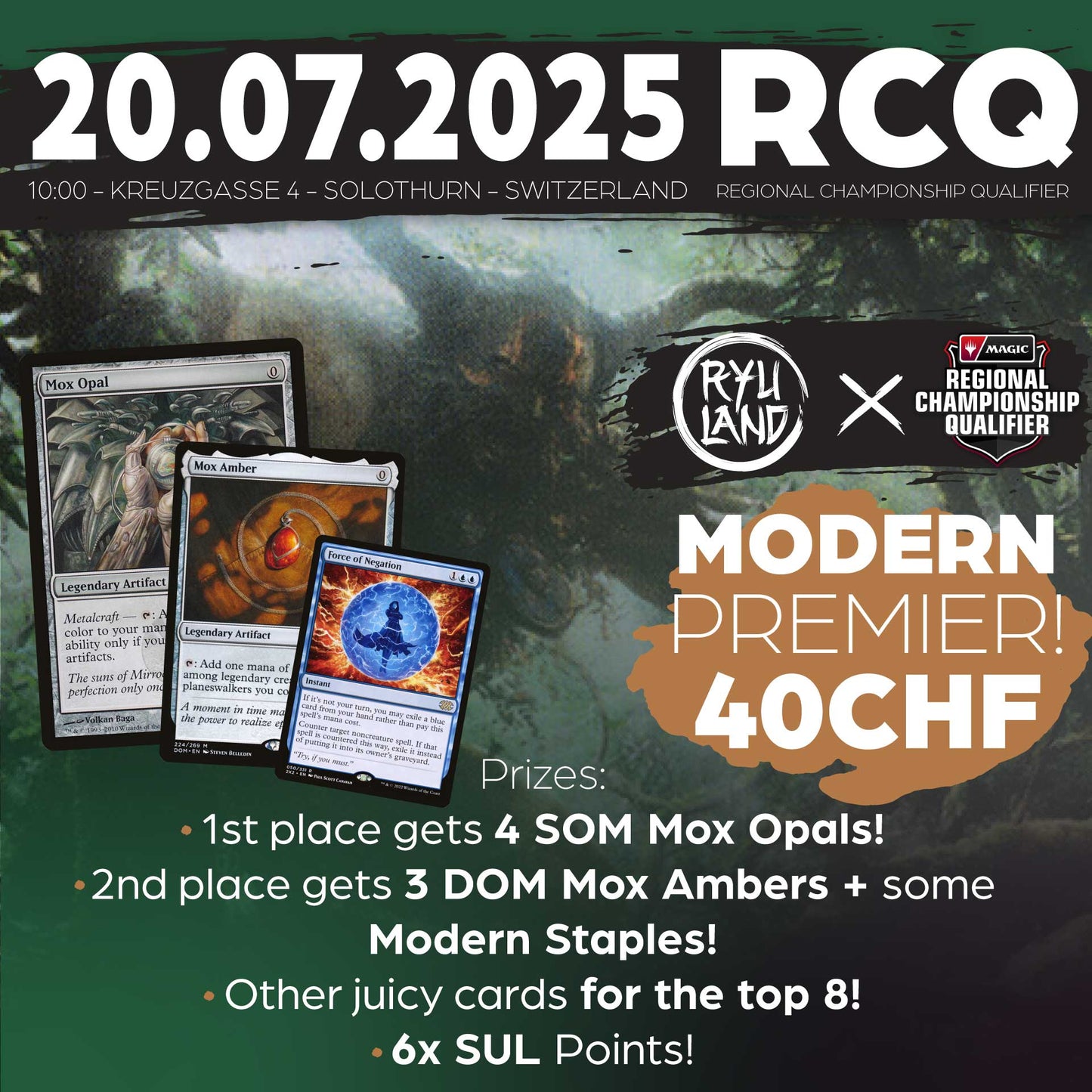 [Event - 20.07.2025, 10:00] Magic: The Gathering - RCQ - Modern