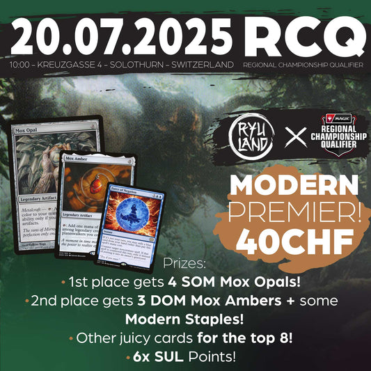 [Event - 20.07.2025, 10:00] Magic: The Gathering - RCQ - Modern