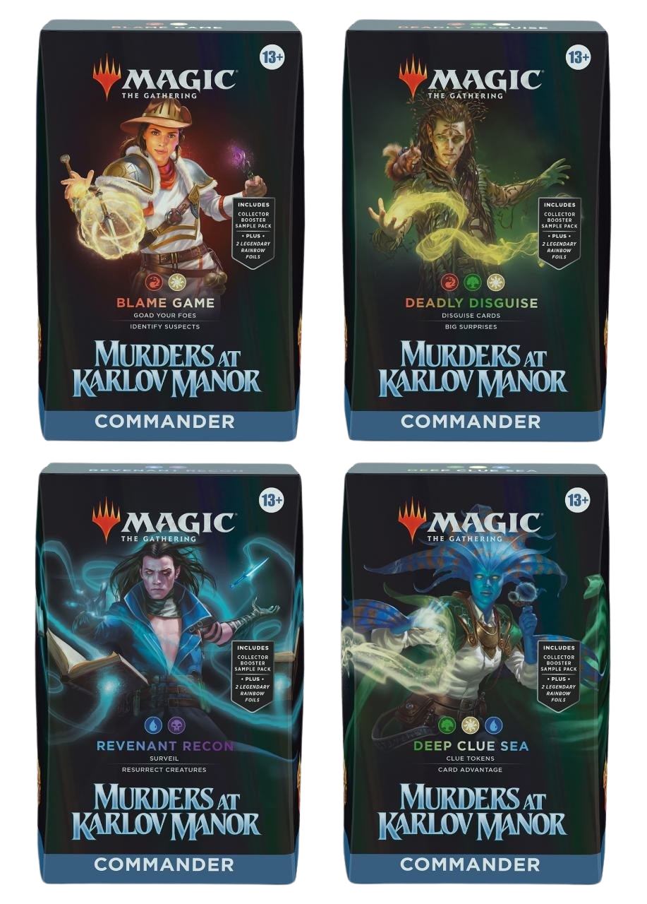 Mtg Ryu Commander Card Murders at Karlov Manor - Commander Deck Set (EN) – RyuLand GmbH