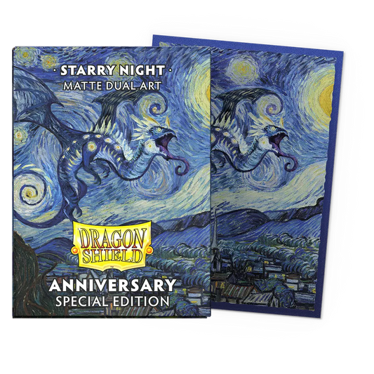 Dragon Shield - Matte Dual Art Sleeves - Starry Night - Standard Size [100]