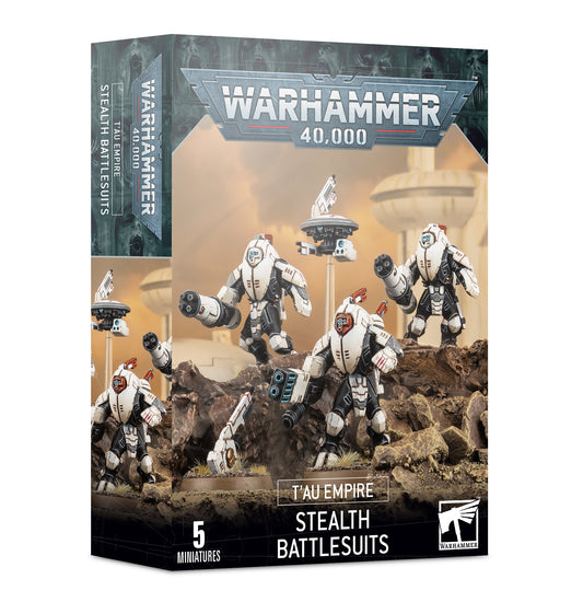 Warhammer: 40'000 - T'AU Empire - Stelth Battlesuits [EN]