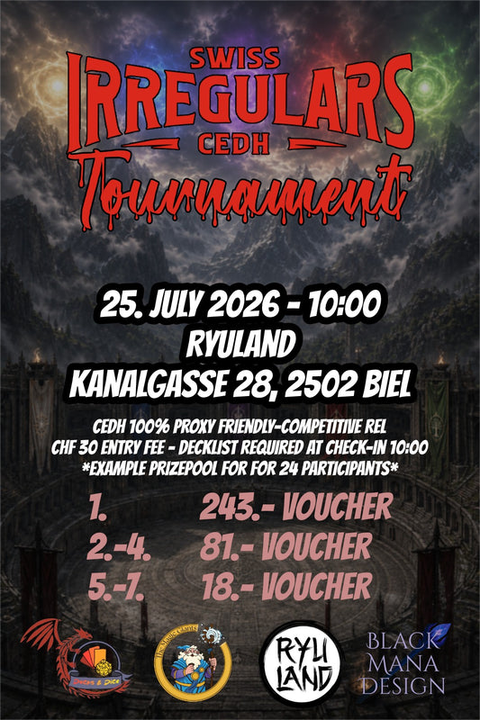 [Event - 25.07.2026, 10:00] Magic: The Gathering - CEDH - Irregulars