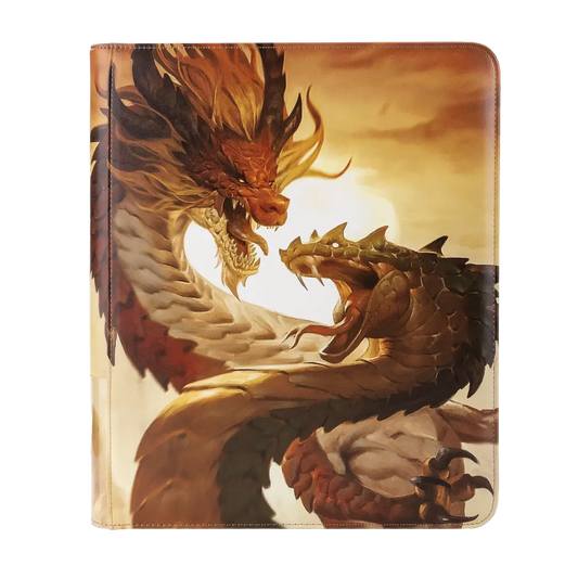 Dragon Shield - Card Codex Zipster Binder - Wood Snake 2025