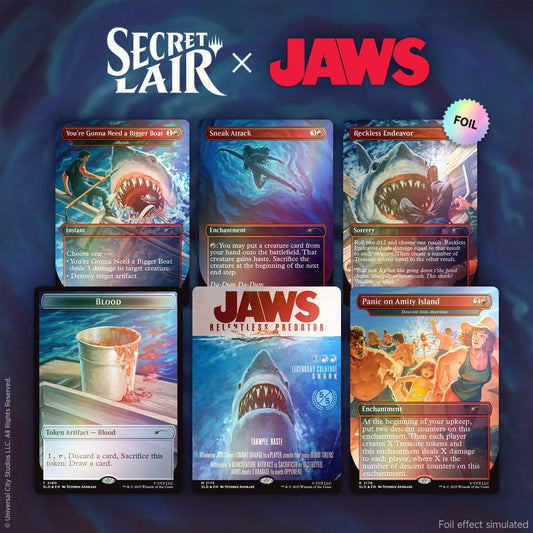 Secret Lair - Jaws - Terror of Amity Island