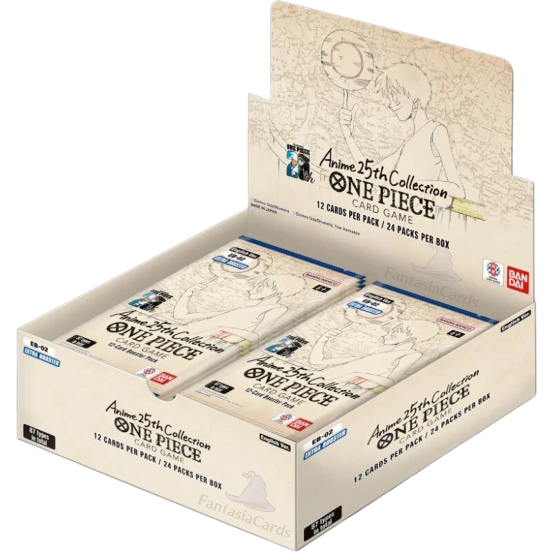 One Piece - EB02 - Anime 25th Collection - Booster Display