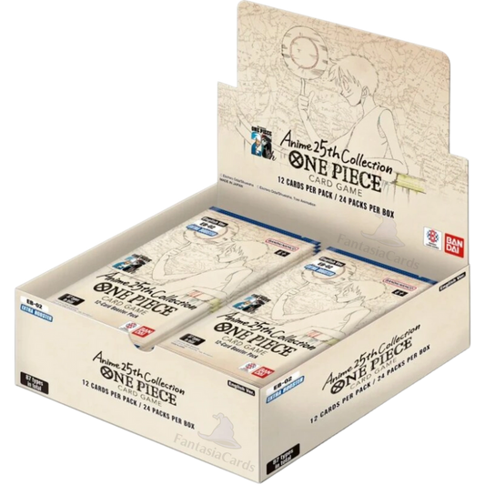 One Piece - EB02 - Anime 25th Collection - Booster Display